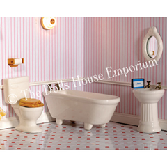 Classical Bathroom Suite, 4 pcs
